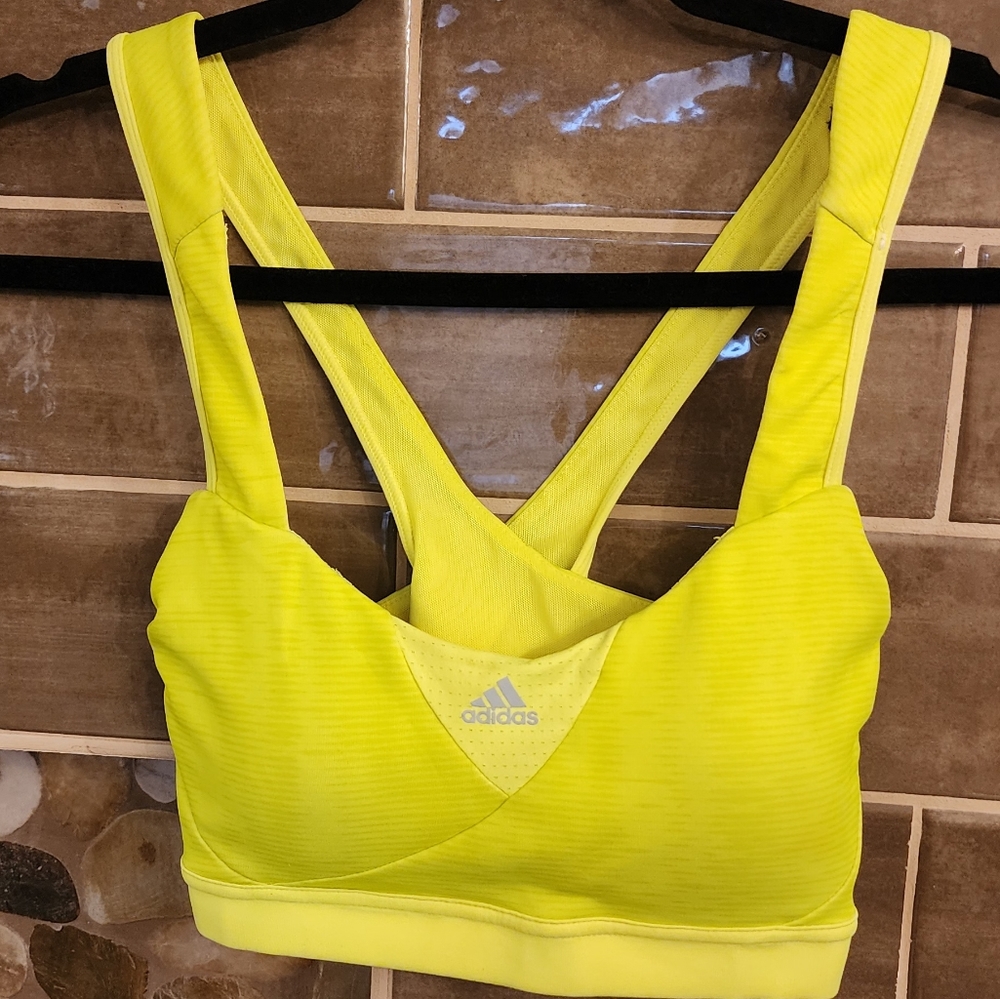 Adidas NWT USA Size Small Sports Bra Medium Support